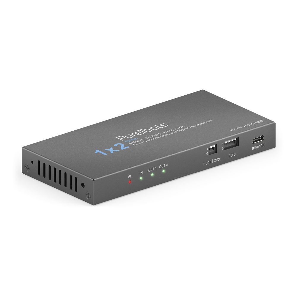 Purelink PureTools 1x2 HDMI 2.1 Splitter - 8K