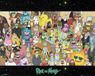 Rick and Morty Cast - Mini Poster