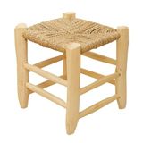 Home Maison Natuurlijke kruk 30 cm, ruw laurierhout, 30 x 30 x 30 cm