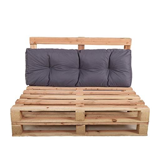 Chicreat Q020 Pallet Kussen, Donkergrijs en Rood - 4041466805323