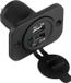 Peiying Serie - Chargeur de voiture USB - 2 ports - 3100 mA - Noir