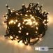 vidaXL Guirlande lumineuse avec 300 LED 30 m PVC blanc chaud