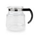 Nedis KACM100CPBK - Cafetière - 1,2 litre - Transparent