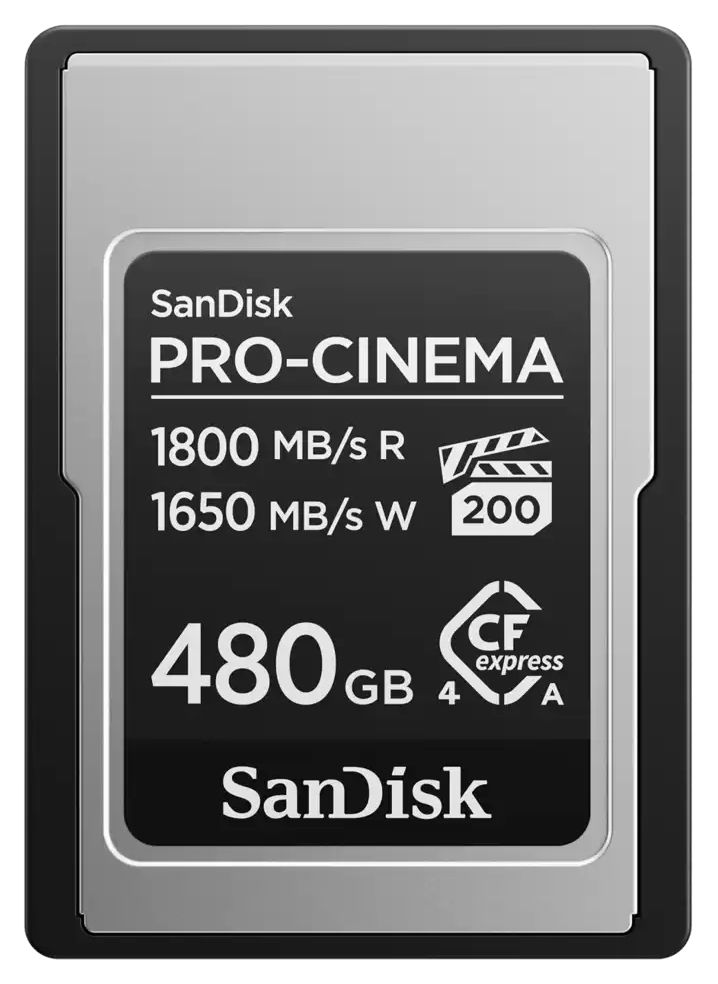 SanDisk PRO-CINEMA CFexpress Type A 480GB Memory Card