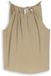 Tom Tailor Blouse met Plooien Mouwloos Silver Olive Maat 42