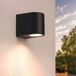 Ledvion LED Wandlamp Vesta Zwart GU10 IP54