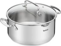 Tefal Duetto+ Kookpan - Rond - 18 cm - Roestvrijstaal - Met Deksel