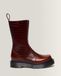 Dr. Martens Rejena Bottines en cuir avec relief crocodile Marron, Taille : 38