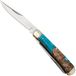 Rough Ryder Trapper RR2656, Satin 440, Pandora Swirl Wood Resin, couteau de poche