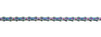 Massi Rainbow ketting voor fiets, sport en outdoor, glinsterend, 118 schakels