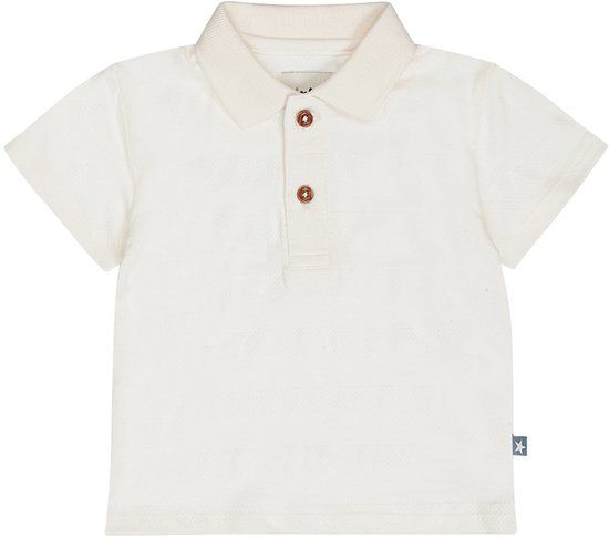 Dirkje Jongens Poloshirt - Off white