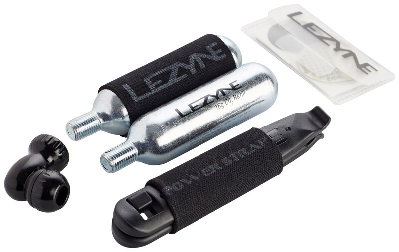 Lezyne Combo Twin Speed Drive CO2 - Reparatie kit - Minipomp -Zwart