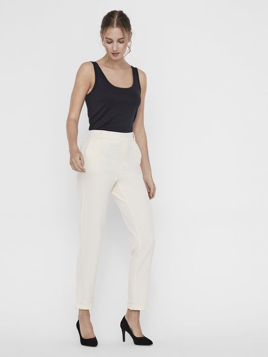 Vero Moda Vmmaya Mw Loose Solid Pant Noos - Birch - W25/L34