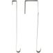 RIFFELMACHER & WEINBERGER Dekoobjekt Außentür Türhaken für Kränze 26cm - 2 Stück Silber