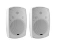 Omnitronic OD-8T W 2-weg 50W Blanc Filaire Haut-parleur