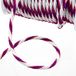 Deko und Band Koord - Multicolor, wit-crème-lichtgrijs-lichtrood-wijnrood-paars - 6 mm 08