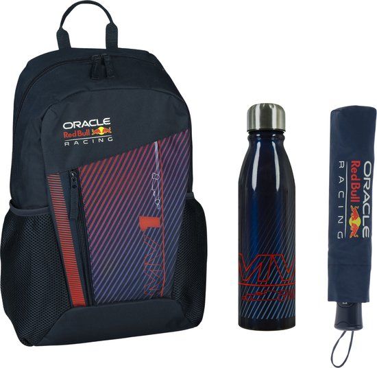 Red Bull Outdoor set Rugzak Polyester Kinderen Multi Colour Logo Unisex 8 l