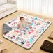 VEVOR Baby Speelmat, 59 x 71 inch, Baby Kruipmat, Antislip Eendelig Verdikt Zacht Baby Speelmat, Opvouwbare Oprolbare Vloermat, Waterdichte Activiteiten Speelmatten voor Baby's, Peuters, Zuigelingen, Machinewasbaar