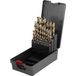 TOOLCRAFT TO-9913152 HSS-Co 5 Jeu de forets à métaux DIN 338 Tige cylindrique