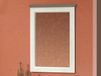 Miroir IVANA truffe/porcelaine
