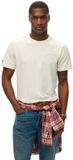 Superdry - Athletic relaxed T-shirt met reliëfopdruk - Heren - T-shirts