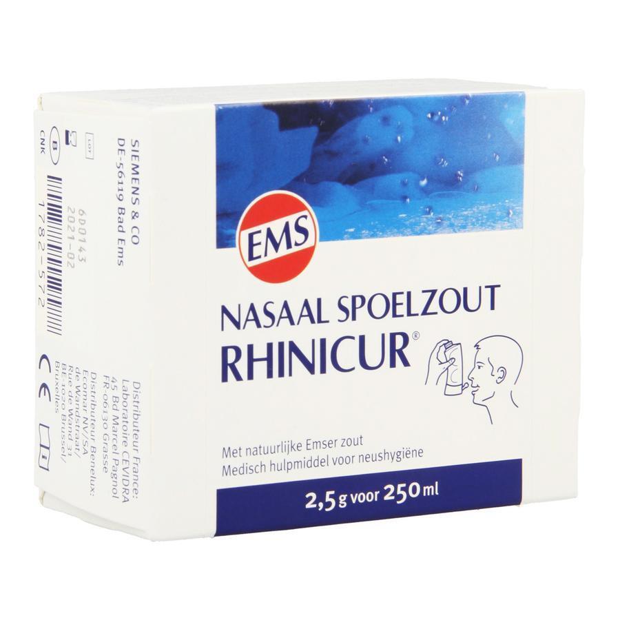 Rhinicur Neus Spoelzout Zakje 2 5gr