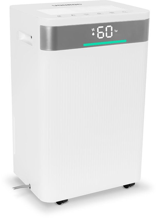 VONROC Luchtontvochtiger DF503AC – 20L/dag – 5.5L watertank – Wifi & app-bediening – HEPA & Carbon Luchtfilter