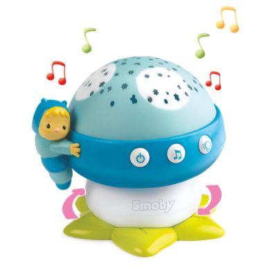 Smoby Cotoons Nachtlampje paddestoel met muziek - 3032161101187