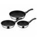 WMF Devil Kochgeschirr-Set - 3-teilig - Edelstahl - 260°C - Mit Antihaftbeschichtung