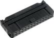 TRU COMPONENTS 1589747 Connecteur à broches avec décharge de traction Pas : 2,54 mm Nombre total de broches : 24 Nombre de rangées : 2 1 pièce(s)