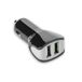 Celly CC2USBTURBOBK Autolader - 2x USB-A - Snelladen - 3.4A - Zwart