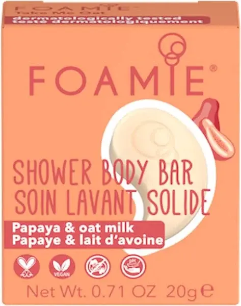 Foamie Body Bar Travel Size Take Me Oat 20gr