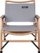 Eifel Outdoor Equipment Fauteuil gris tourterelle