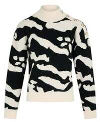 Morgan knitted sweater black