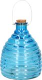 Svenska Living Wespenval - blauw - 19 cm - glas