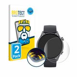BROTECT - Screenprotector voor Huami Amazfit GTR 3 - Folie Beschermfolie transparant volledig dekking - 2 Stuks