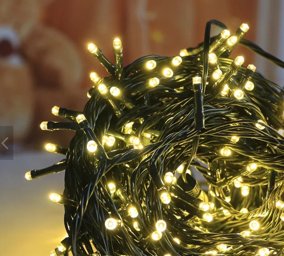RNA Lightning & Decoration Kerstverlichting - 50 Meter - 1000 LED Lampjes - Warm Wit - 8 Lichtfuncties - Binnen & Buiten