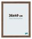 Your Decoration Cadre puzzle 36x49 cm Noyer Foncé