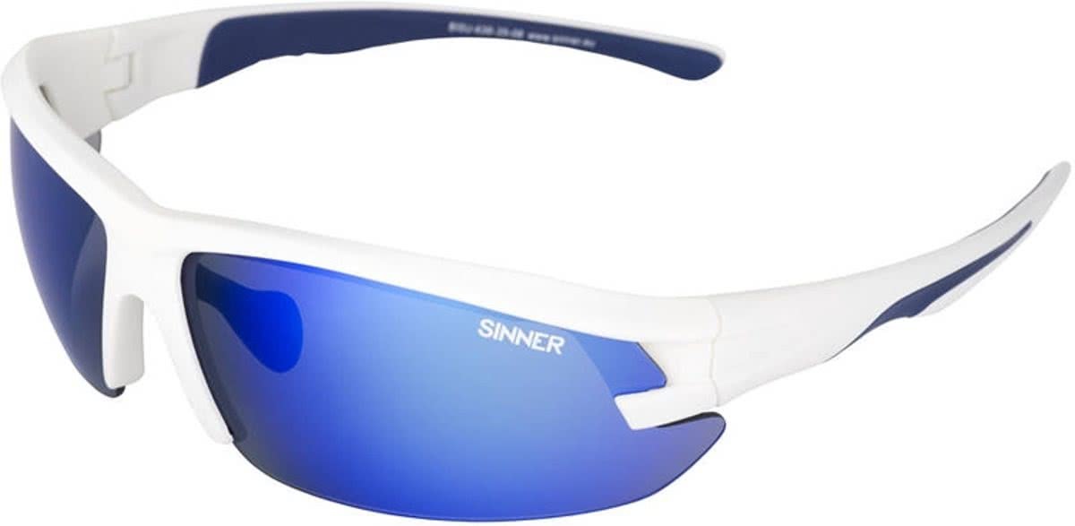 Sinner Speed - Sportbril - Wit/Blauw