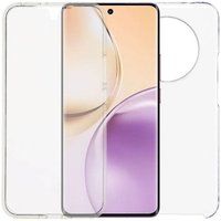 Realme Coque pour Realme 14 Pro+ Plus 5G - housse etui silicone gel 360 integrale + film ecran - TRANSPARENT