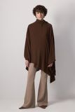 Touché Privé - Soepelvallende viscose kimono - Donkerbruin - Dames