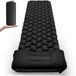 Ibenzoa® Ultralichte Tapis de couchage gonflable avec oreiller et propriétés imperméables pour aventures en plein air