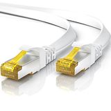 Primewire – 5m CAT7 platte netwerkkabel met CAT6a connector RJ45