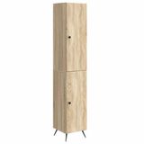 vidaXL Kastenset 2 st Sonoma Eiken Bewerkt hout