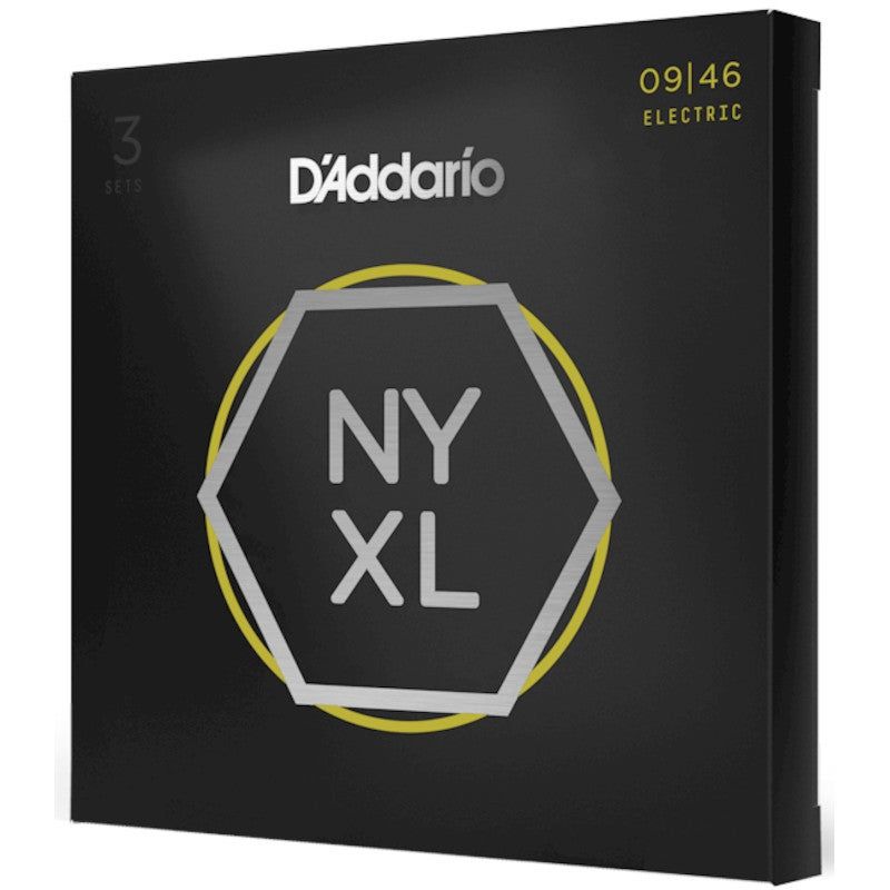 D'Addario NYXL0946-3P - 09-46 - Electric Guitar Strings (3 Sets)