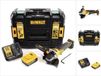 DeWalt DCG 406 M1 accu haakse slijper 18V 125mm borstelloos + 1x accu 4.0Ah + lader + TSTAK