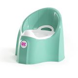 OKBABY Pasha - Wc-potje met anatomische zitting en verhoogde rugleuning - Azuurblauw