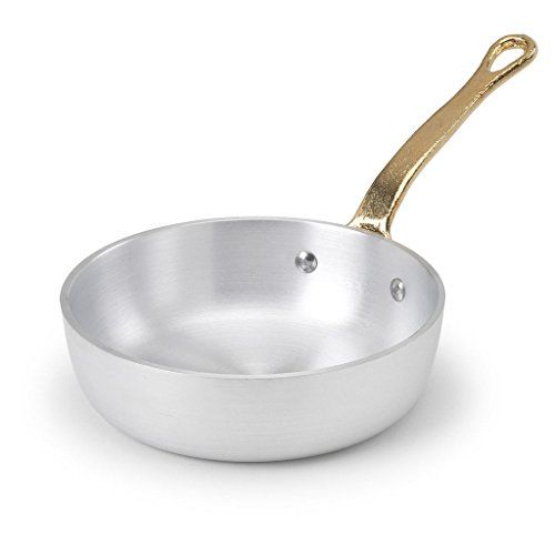Pentole Agnelli Collectie 1932 Pan met handvat - Diameter 12 cm - Aluminium - Zilver