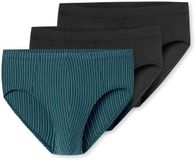 SCHIESSER Supermini Heren Onderbroeken Assorti 14 Gemeleerd 95% Katoen, 5% Elastaan 3 Stuks Maat 4XL