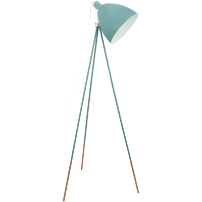 EGLO Dundee Vloerlamp - 135 cm - Staal - E27 - 49342